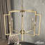 Plafonnier lustre 6 lumières 30 pouces Hunter-74777753-74777756