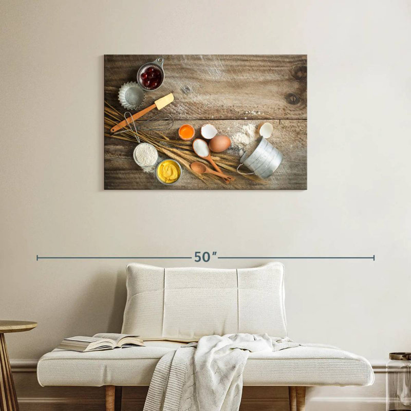Baking Essentials, 24" H x 36" W