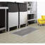 Drain de plancher en acier inoxydable 24 po x 48 po, calibre 14 avec grille de style métro et panier de vidange amovible, homologué NSF (km-ftg-2448)