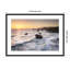 «Sonoma Beach Sunset» par Alan Majchrowicz, reproduction d'art encadrée sur bois-1632587085