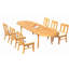 Ensemble de salle à manger 13 pièces en teck Kevon-71873413-10523376