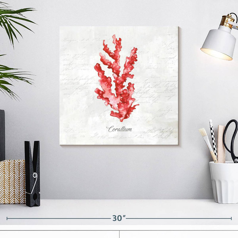 Crowle Red Sea Coral, 16" H x 16" W