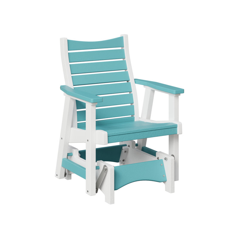 Fauteuil oscillant berlinois Berlin Premium Bristol, Aruba Blue/White
