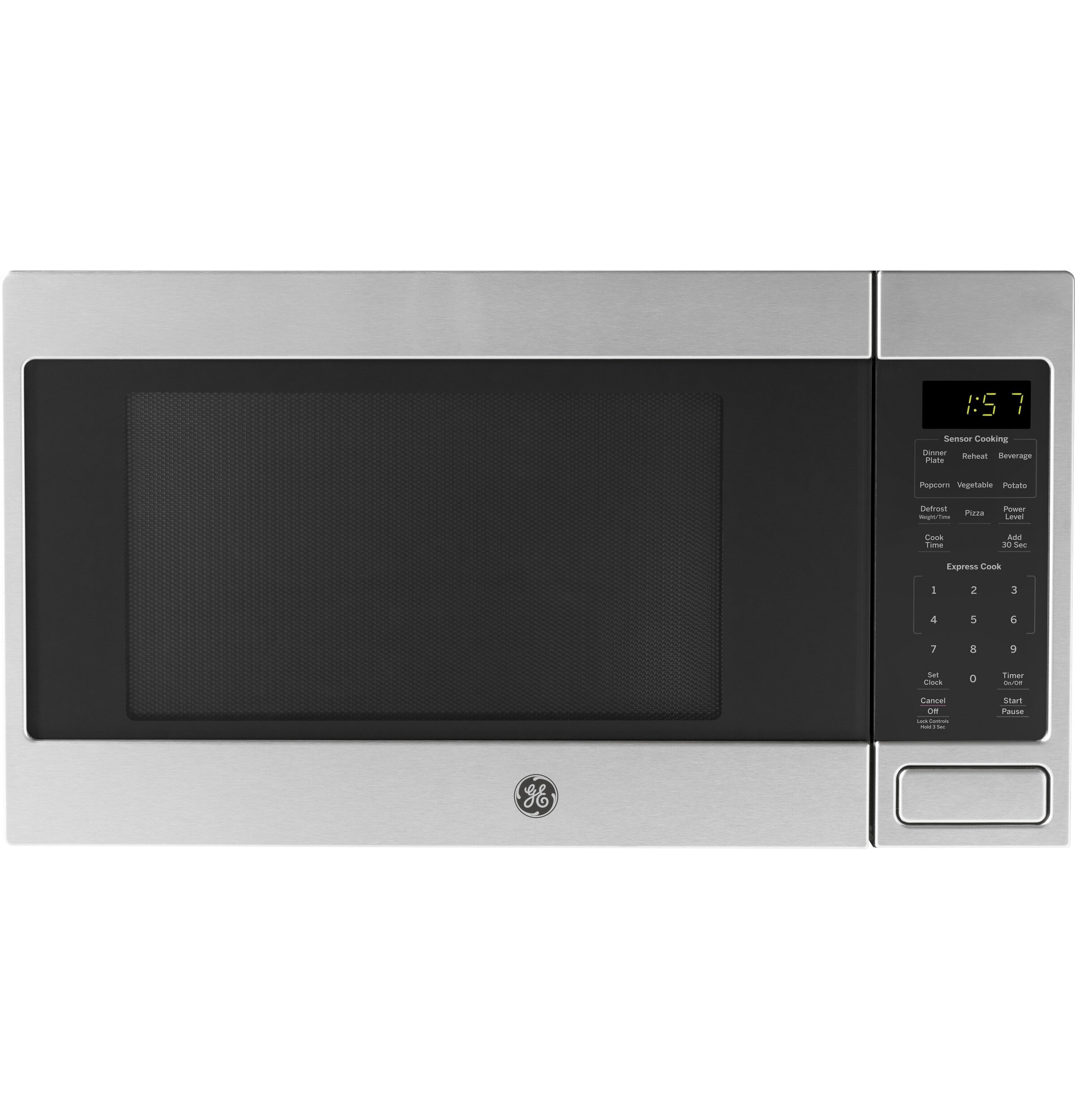 Hamilton Beach 1.6 Cu. ft. Digital Microwave Oven, Stainless Steel