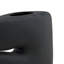 Niamh 17" Tall Terracotta Vase, Black
