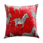 Amber Red Zebra Pillow