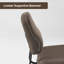 Tabouret pivotant pneumatique à roulettes 504 KALEA avec repose-pieds réglable-942087265