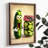 Stunning Decorative Framed MDF Painting, 13.8 x 18.5 x 0.8 inches | 100% MDF with 3 mm Thickness, Elegant Pine Wood Frame | UV Printed Artwork for Home Decor, Perfect for Living Room & Bedroom Accent