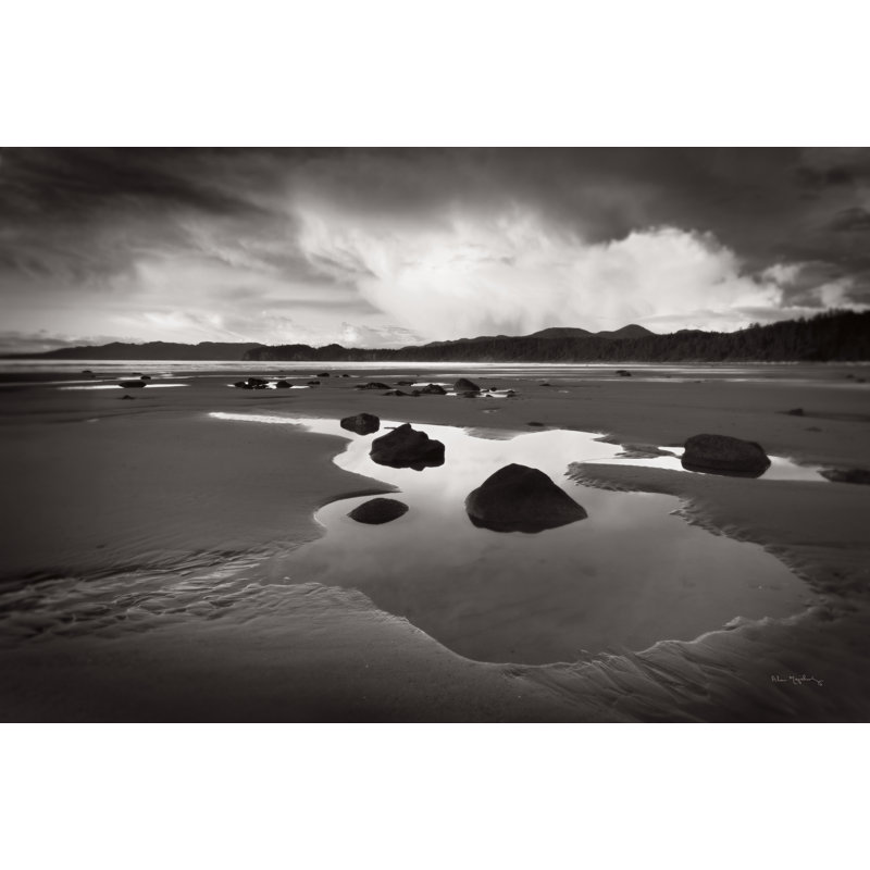 Clearing Storm On Washington Coast VI by Alan Majchrowicz - Wrapped Canvas Print, 30cm H x 46cm W x 3.8cm D