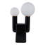 Sagebrook Home 20X12" Double Head Totem Lamp With Base Switch, White-206168712