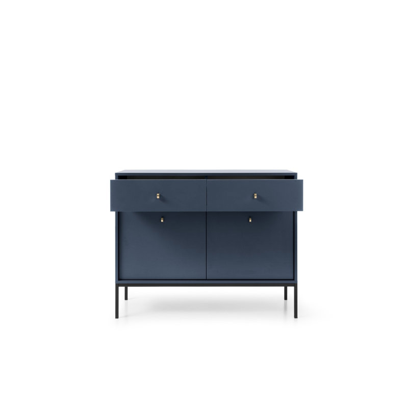 Olmo 103.5cm Sideboard, Navy Blue