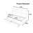 Space-Optimizing Bed With Side Bookcase, Drawers-241079181-241079180
