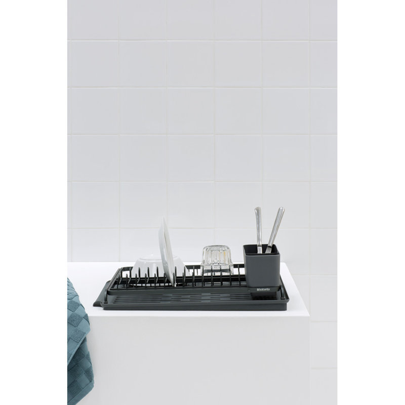 Égouttoir à vaisselle pour évier Brabantia, Gris foncé