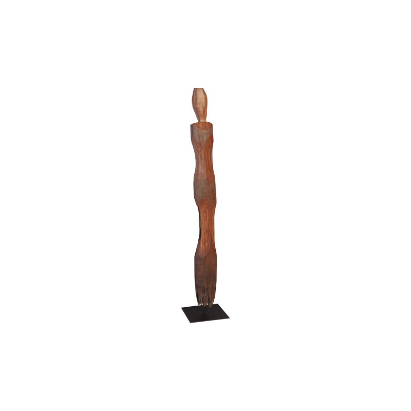 Old Pole Man Statue