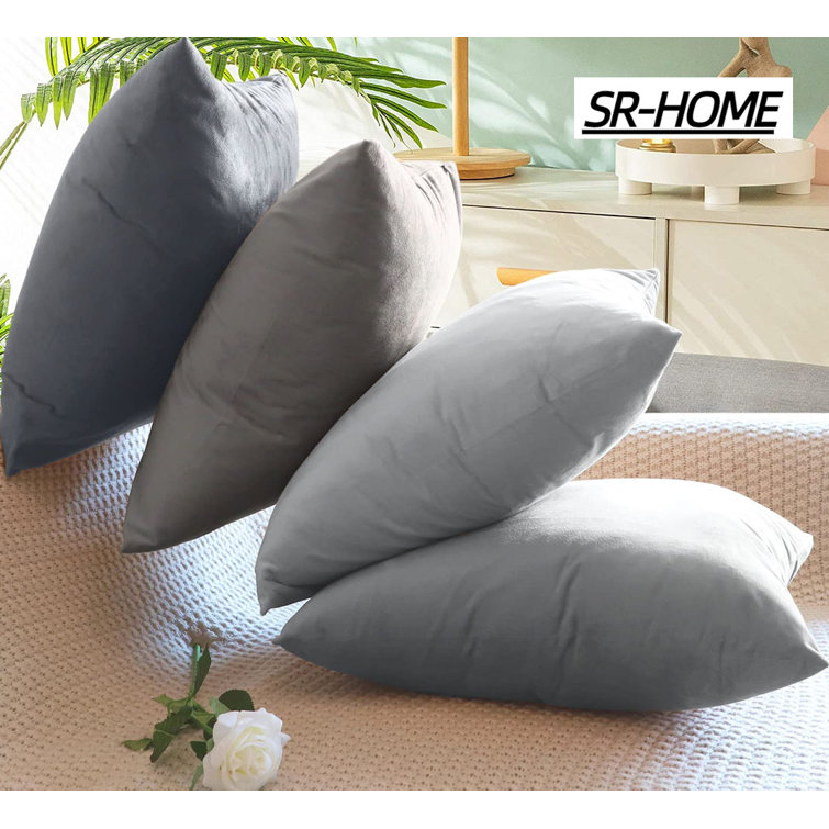 SR-HOME Velvet Pillow Cover