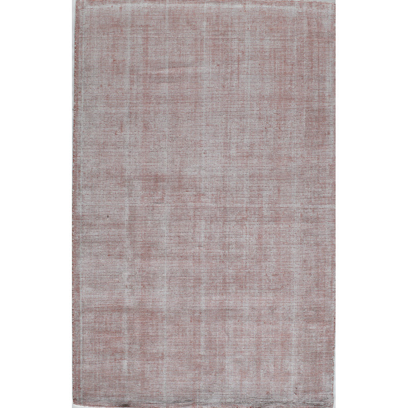 Tapis rouge touffeté à la main, Rectangulaire 2 pi x 3 pi