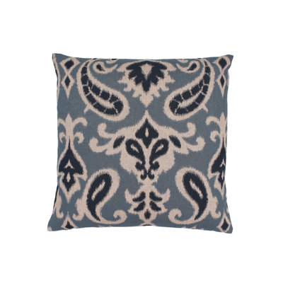 Leisa Paisley Cotton Blend Pillow Cover