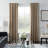 Kishor Side Mount 1 1/8 in Diameter Curtain Rod with Matching End Cap Finials and Steel Wall Mounted 12 in to 20 in Adjustable Rod-264369333
