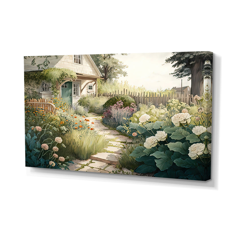 «Fresh Garden At The Country III - Farm Large», art mural
