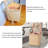 Wall-leaning Laundry Hamper Shelf with 3 Tiers Storage Trays-104805764