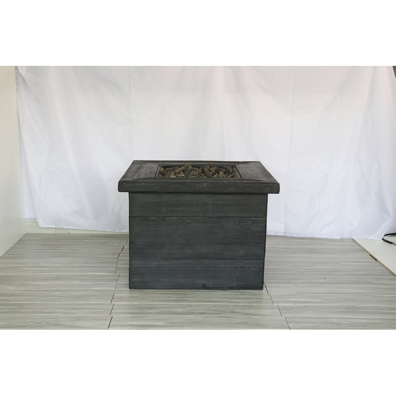 Foyer de table en béton renforcé de fibres au propane / gaz naturel