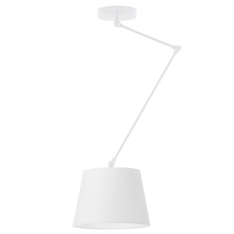 Paun 1 - Light Novelty Chandelier, Matte White, White