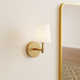Shiloh Single Light Dimmable Armed Sconce