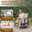 Swivel Patio Lounge Chairs Aluminum Modern Rocking Set For Patio