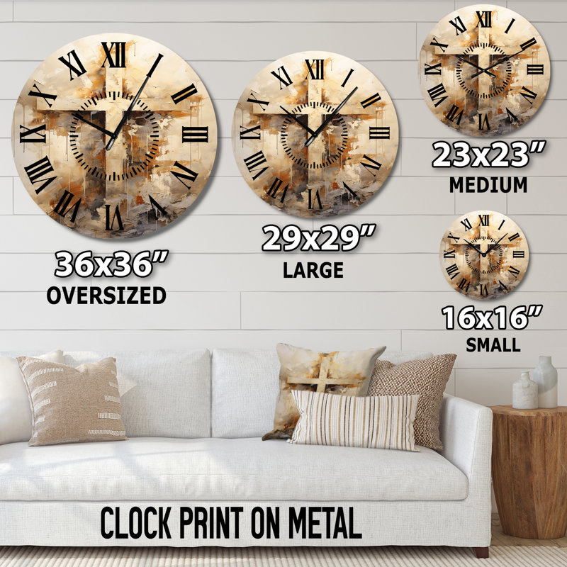 Horloge murale Minimalisme, Surdimensionné