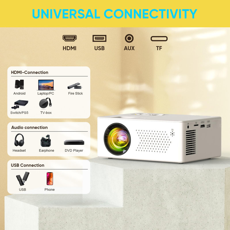 Luch Portable Projector