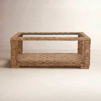 Pretoria Glass Top Coffee Table