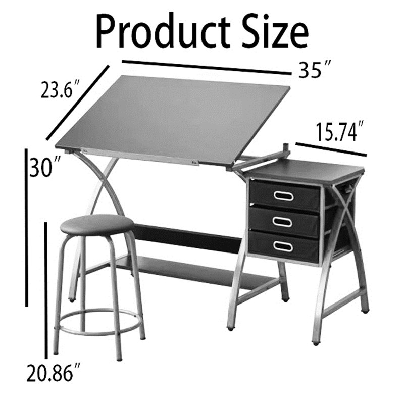50 x 23.6 Sewing Table with