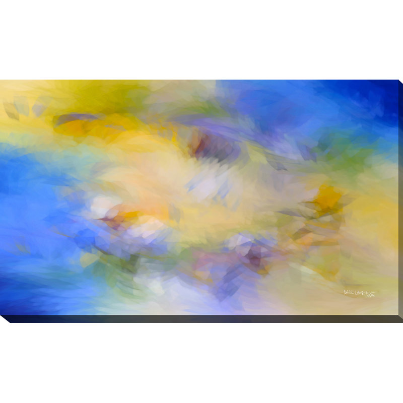«All Power is His. Colossiens 2: 10 ', reproduction d'art, H 28 po x l 48 po x P 1,5 po, Toile tendue