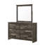 Ensemble de chambre à coucher avec lit plateforme Eschol Chelsey-366567408-366567411-413693393