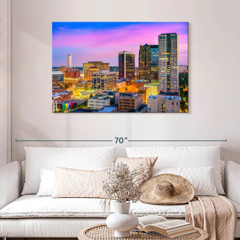 Nicci, centre-ville de Birmingham, horizon, H 30 po x l 45 po