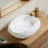 18" Oval Bathroom Vessel Sink