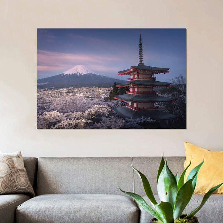 Reproduction de photo sur toile, H 18 po x l 26 po x P 1,5 po, Toile tendue, Pas de tapis