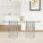 Oval Dining Table, Modern Kitchen Table  for Dining Room, Kitchen-134905721