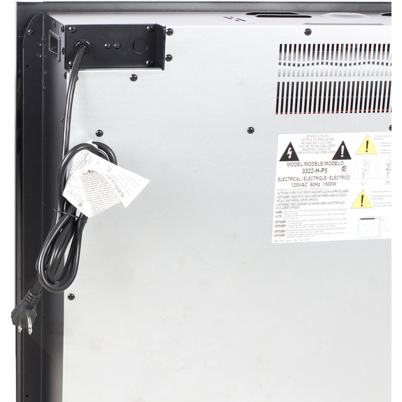 33" Infrared Electric Fireplace Insert