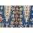Blue Handmade Wool Oushak Indian Rug 3x6