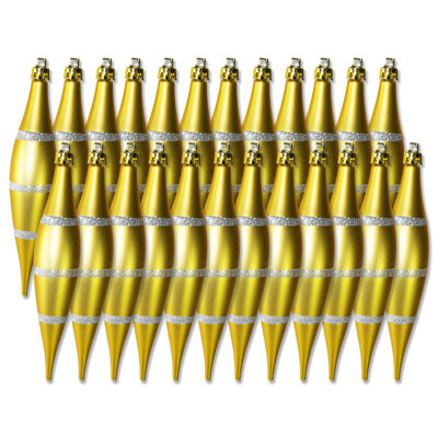 24 Piece Finial Ornament Set