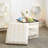 Upholstered Polyester Storage Cube