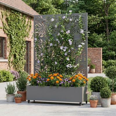 Bac à fleurs H 74 po x l 47 po Rowen