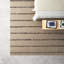 Austen Striped Handmade Tufted Wool Beige Area Rug-1202394645