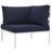 Harmony 8-piece Outdoor Patio Aluminum Sectional Sofa Set-816032892