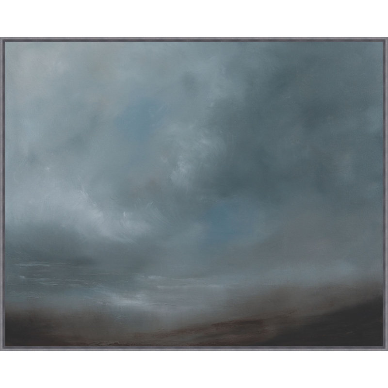 Gray Day 1 Print by Sarah Brown, 19.25" H x 23.25" W