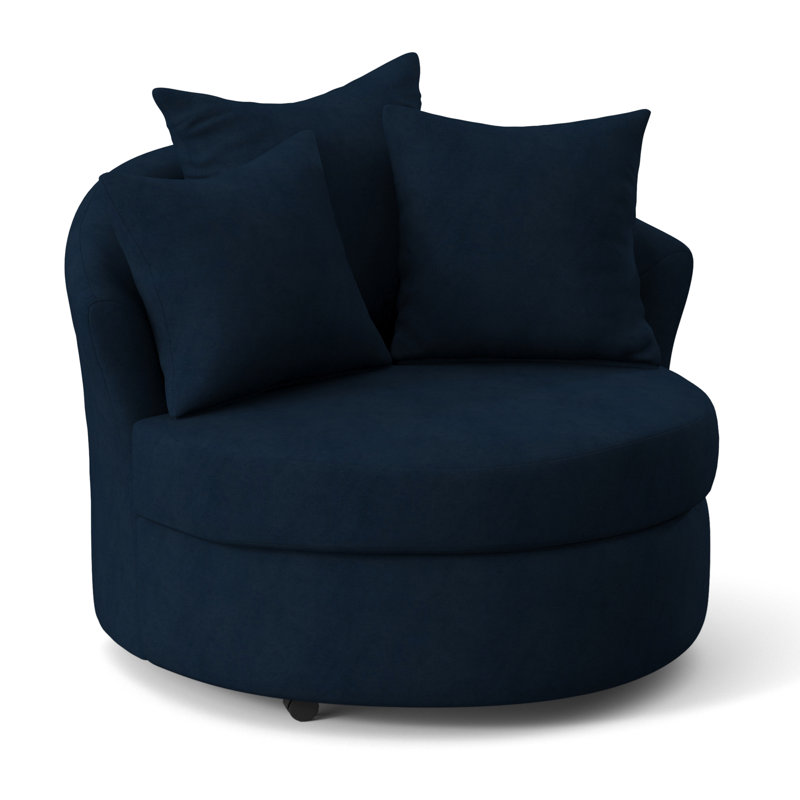 Fauteuil demi-tonneau Alsup, Saphir Bulldozer