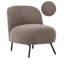 Upholstered Boucle Armchair