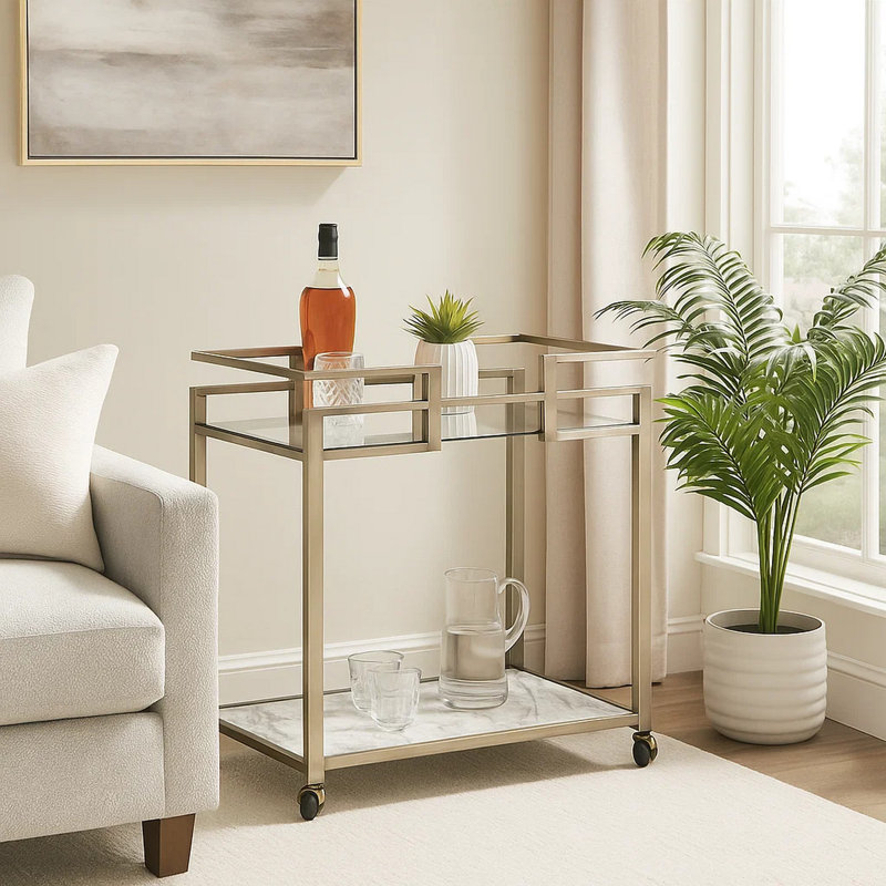 Metal Bar Cart