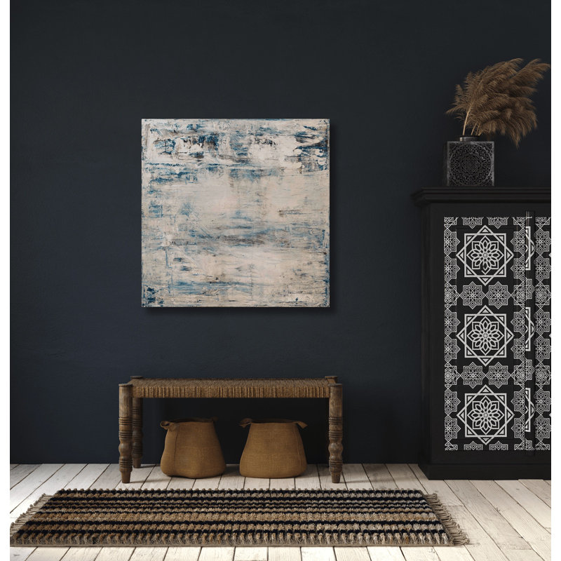 Arrow II On Giclee Canvas Hand Embellished Art, Wrapped Canvas, 36" H x 36" W x 1.5" D